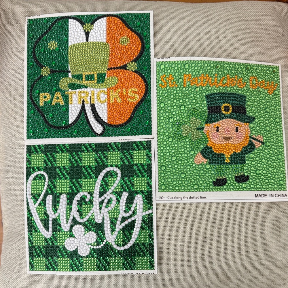 St. Patrick's Day Beaded Art Set
